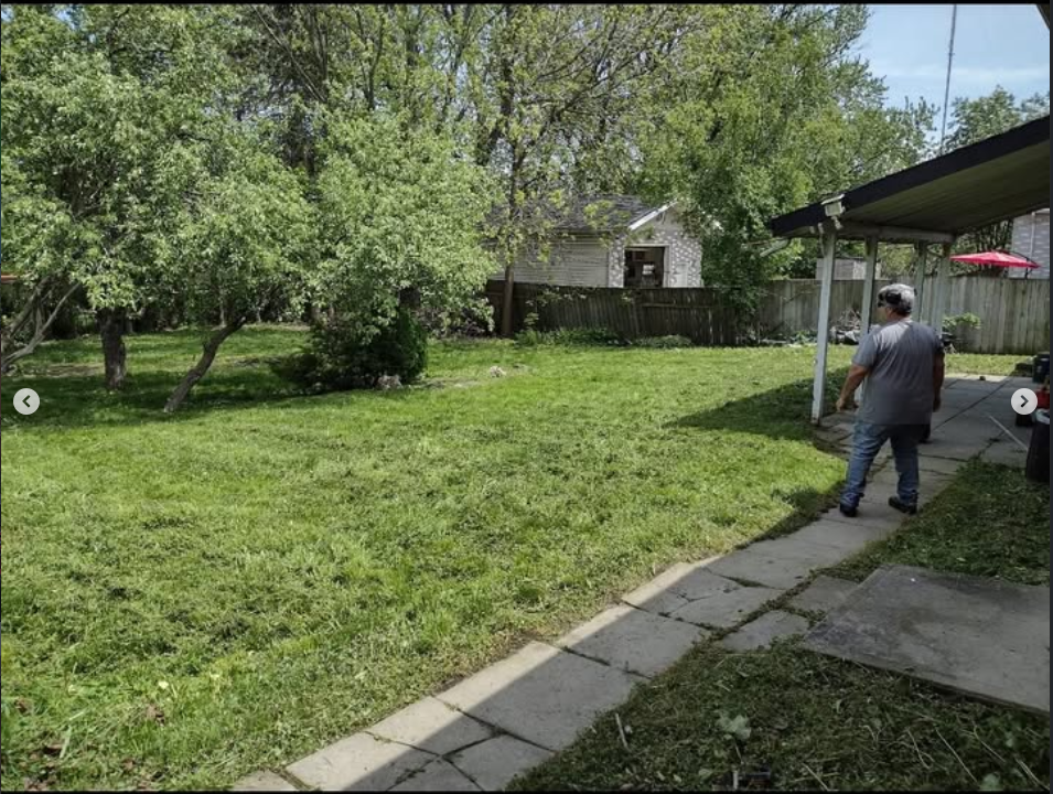 After: clean, mowed lawn by MSR Property Services